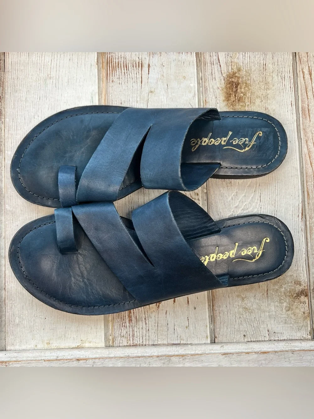 Free People Abilene Toe Loop Sandals AS IS